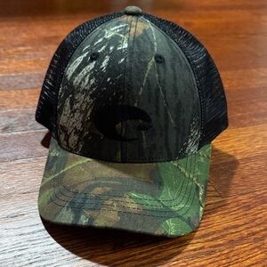 Costa Camouflage and Black Mesh Hat